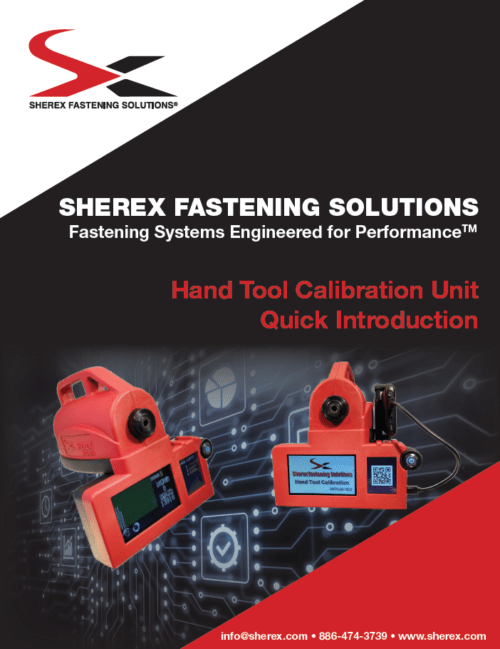 Hand Tool Cal Unit Sherex Fastening Solutions