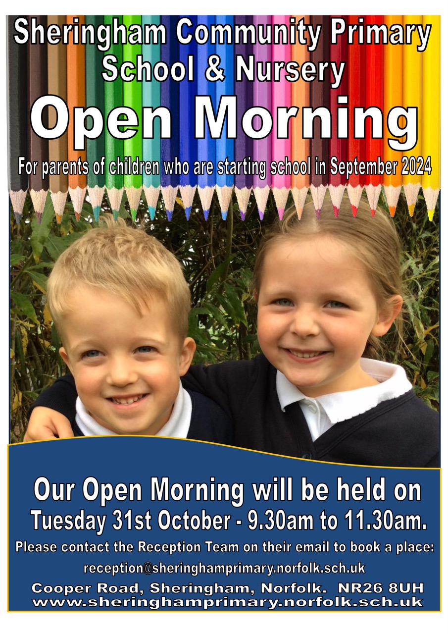Open Morning Sheringham Community Primary School & Nursery