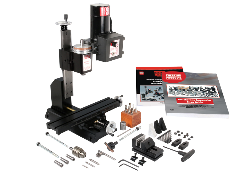 12" Deluxe Tabletop Mill Package A Sherline Products