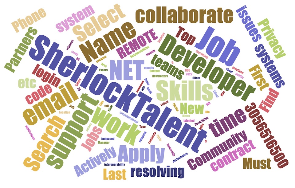 Top Job Pick Talented Developer Contract SherlockTalent