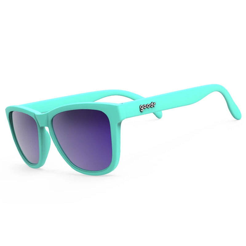 Goodr OG Running Sunglasses Electric Dinotopia Carnival