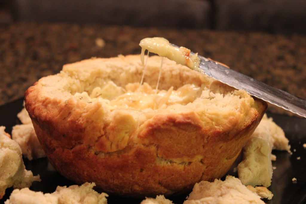 Baked Brie Bread Bowl SheSaved®