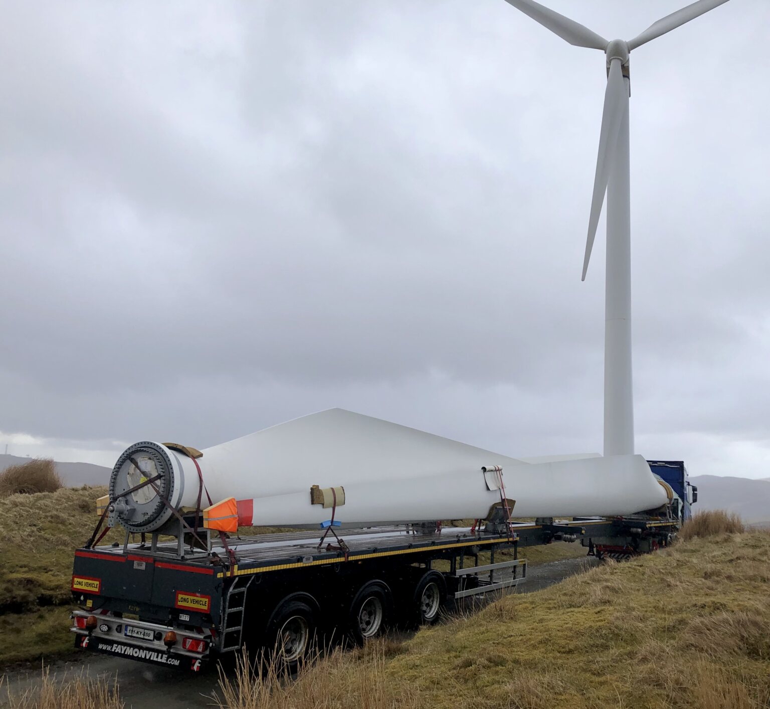 New turbine blades make an arrival The Shetland Times Ltd