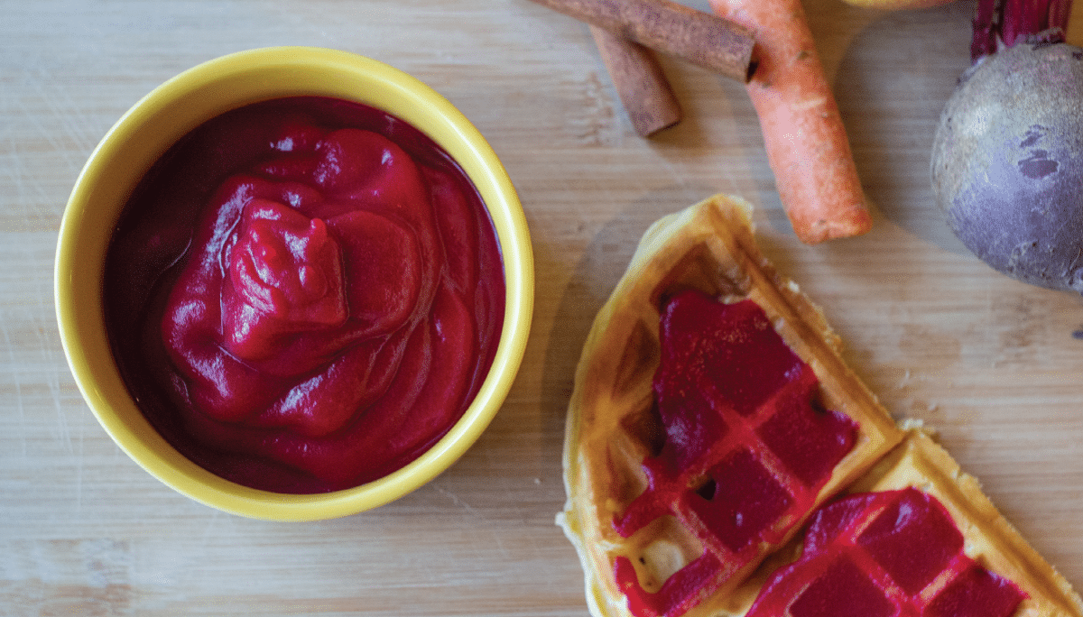 Beet and Carrot Applesauce Second Harvest of Silicon Valley