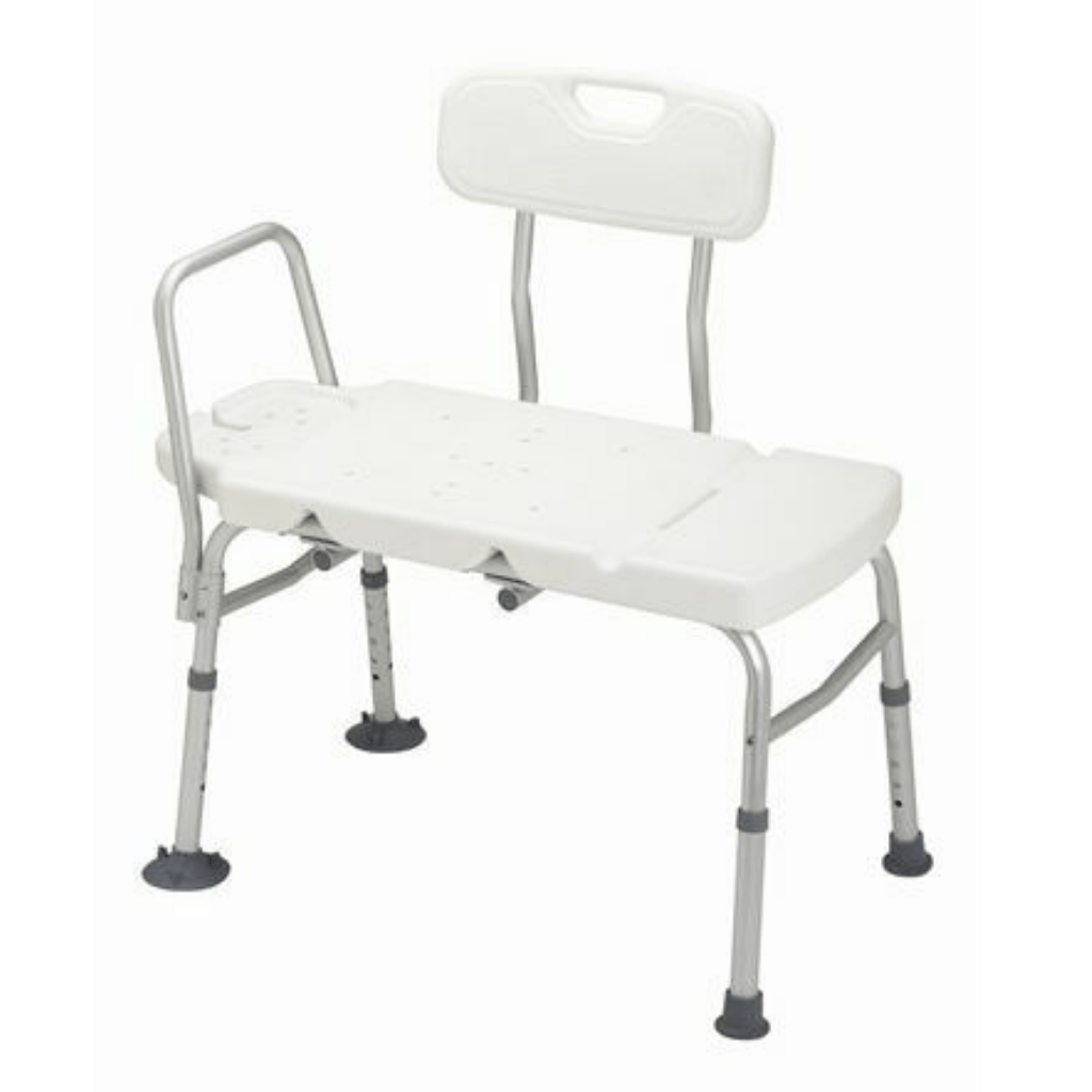 Bath Transfer Bench Plastic Seat Statewide Home Health Care