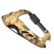 EDC Camouflage Multi Functional Locking Carabiner Hook with Knife (2)