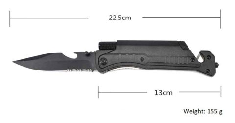 Specifications of Multi Functional Camping Knife