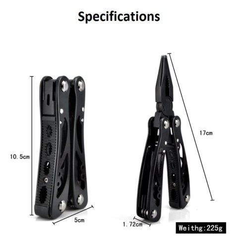 Deluxe 13 In 1 EDC Foldable Combination Plier Multi Tool (5)