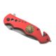 Droppoint Blade Outdoor Multi Purpose Survival Knife with Belt Cutter (2)