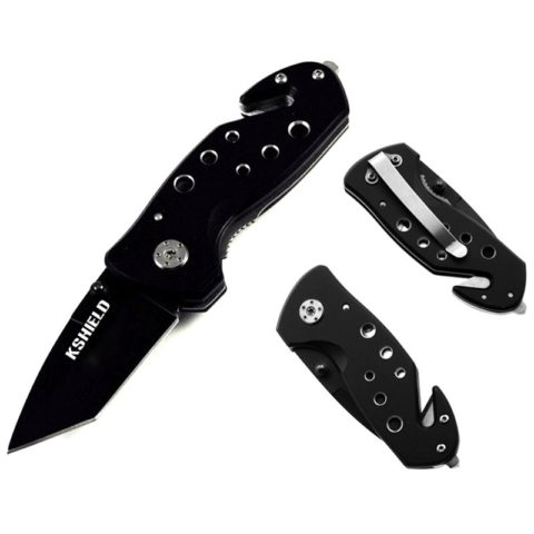 EDC Mini Emergency Survival Pocket Knife with Belt Cutter (5)