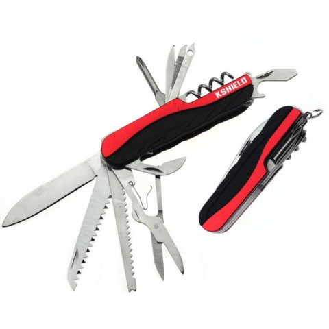 Promotion Gift EDC 14 In 1 Pocket Multi-tool Knife with Keyring (5)