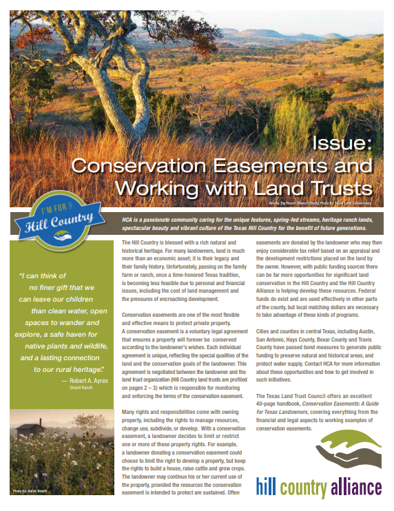 Conservation Easements Shield Ranch