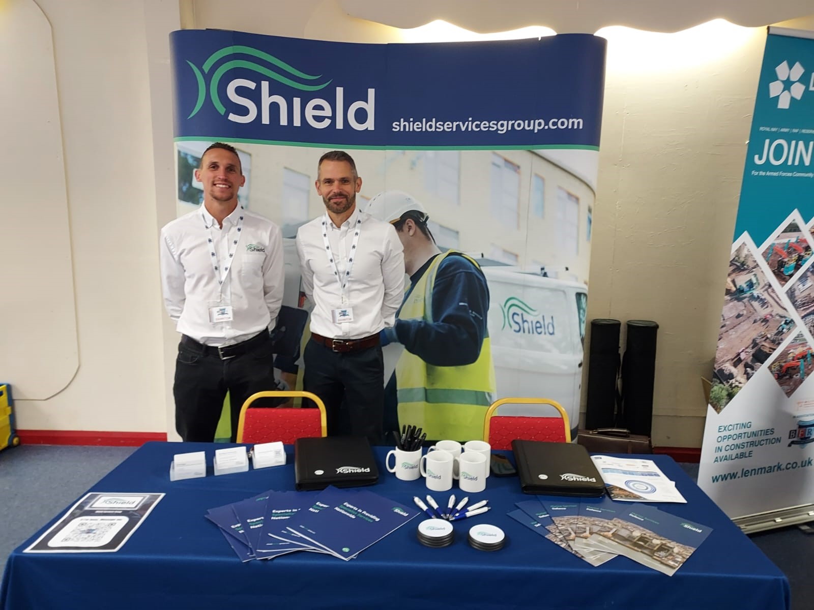 Supporting Armed Forces Personnel With Careers In Construction Shield