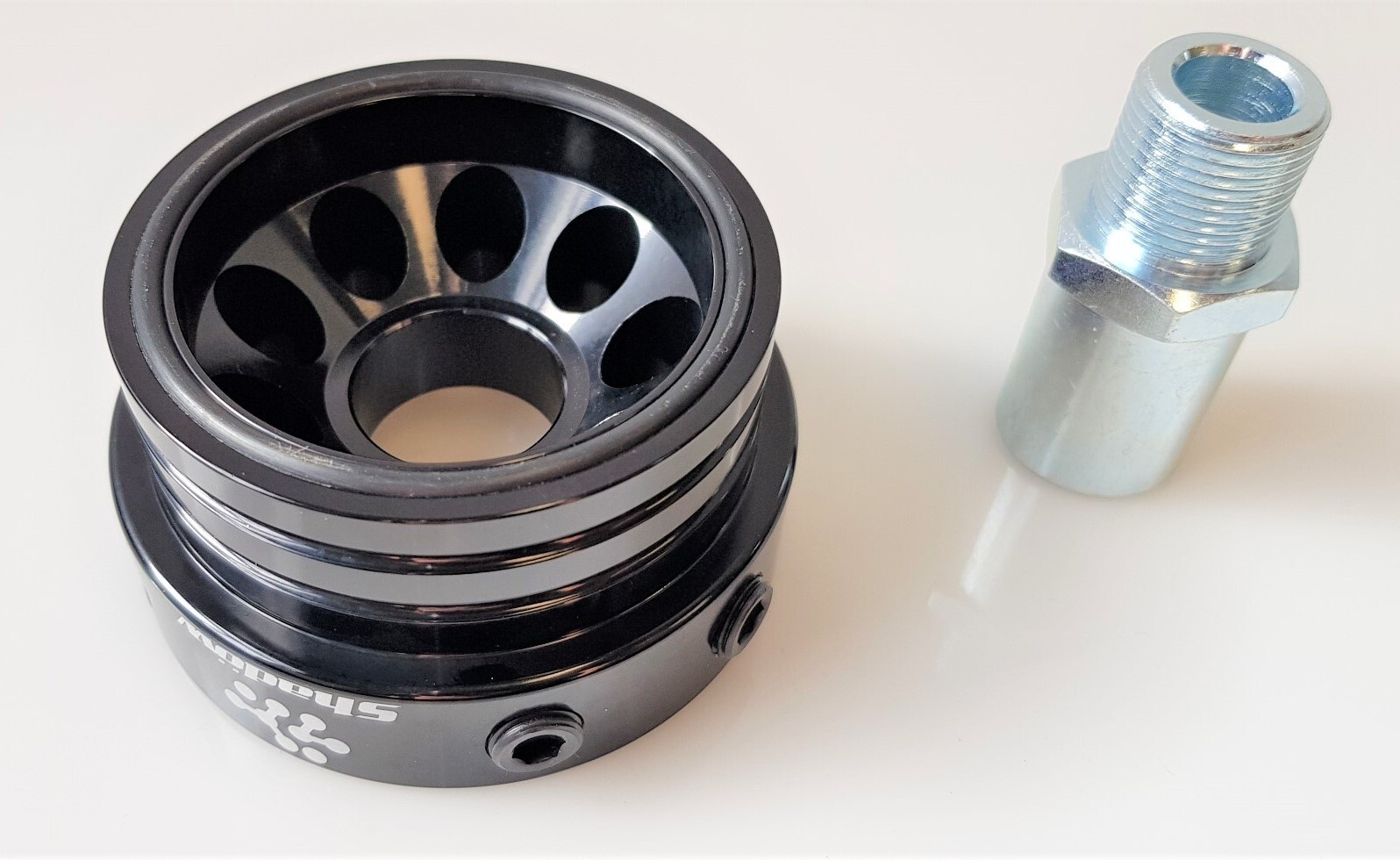 Shadow Oil Plate Adapter Oil Temp Oil Pressure Gauge Sensor GT86 BRZ CRV5