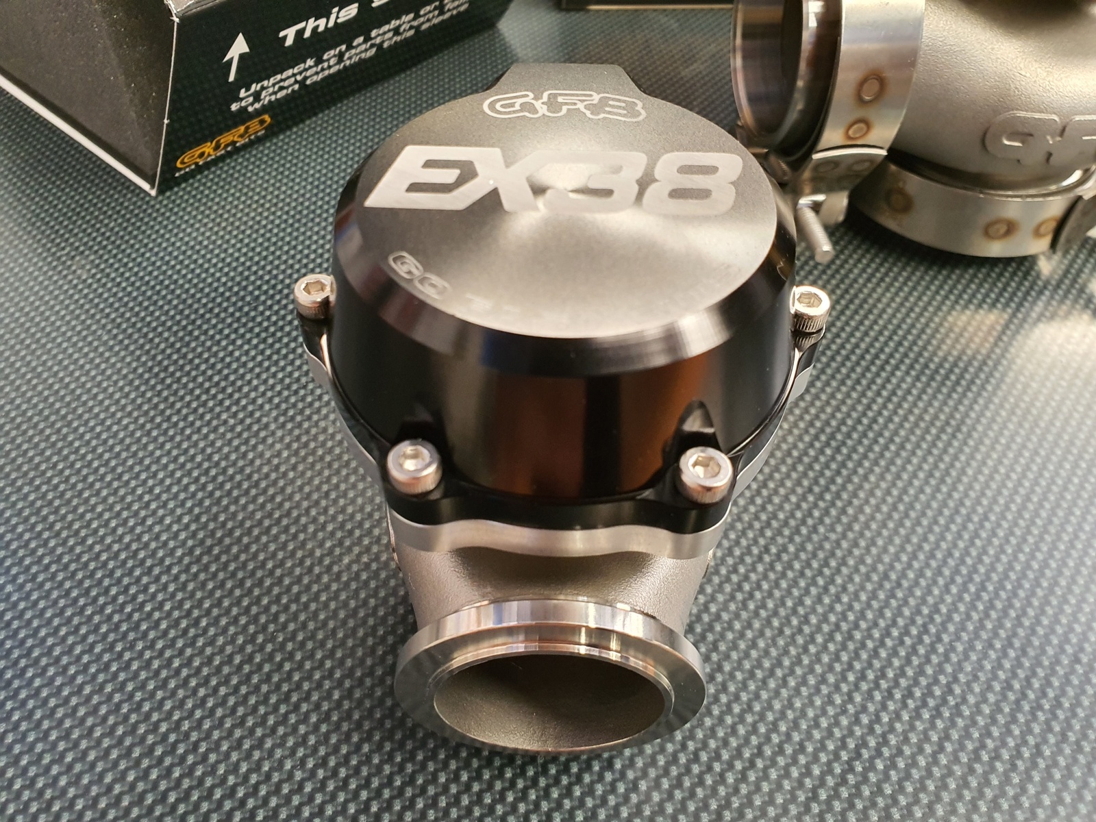 GFB EX38 VBand Style External Wastegate 38mm