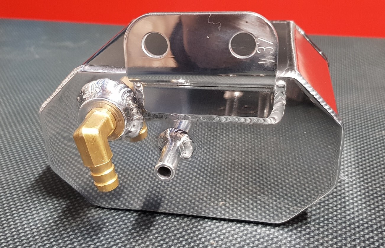 SPP Radiator Coolant Overflow Reservoir Black Mitsubishi Evo 4/5/6