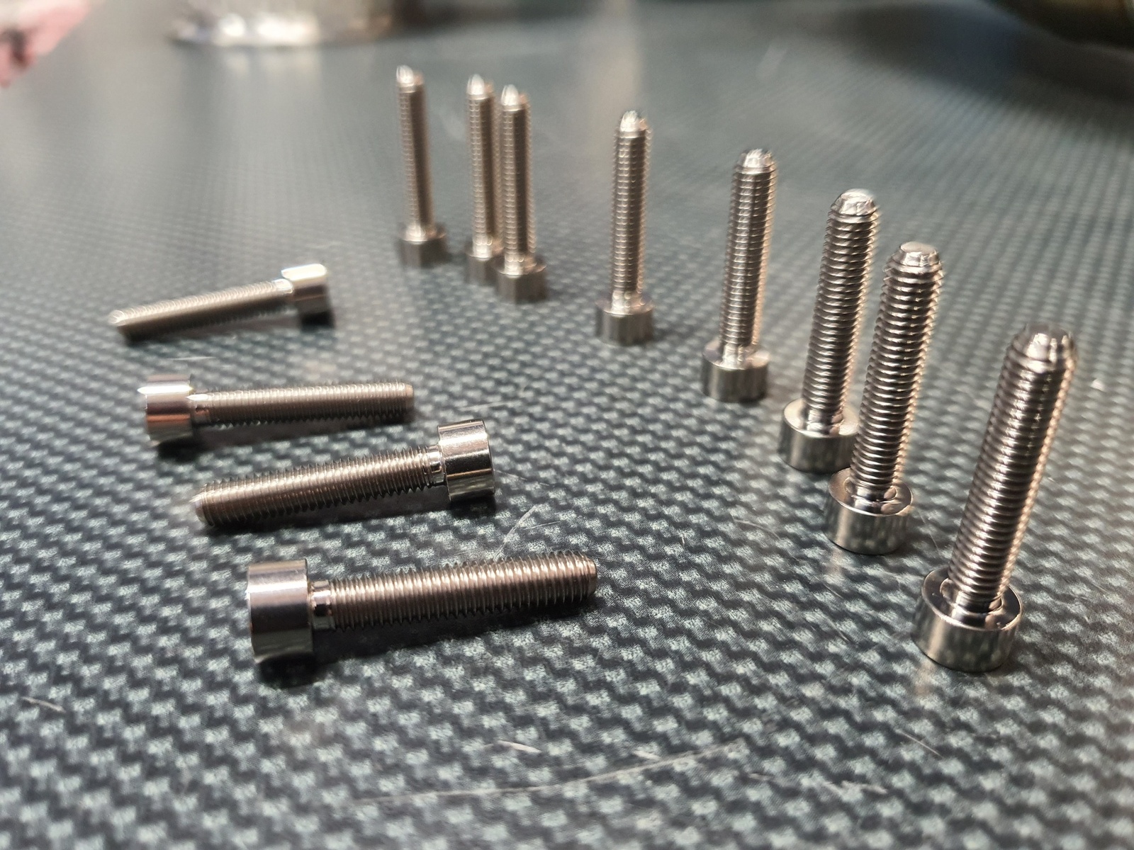 SPP Titanium Engine Cover Bolts M5 x 0.8 Suits Skyline R32 R33 R34 GTR