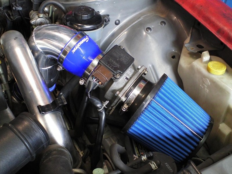 Simota Racing Suction Turbo Intake Pipe Black Nissan S15 S14 200SX