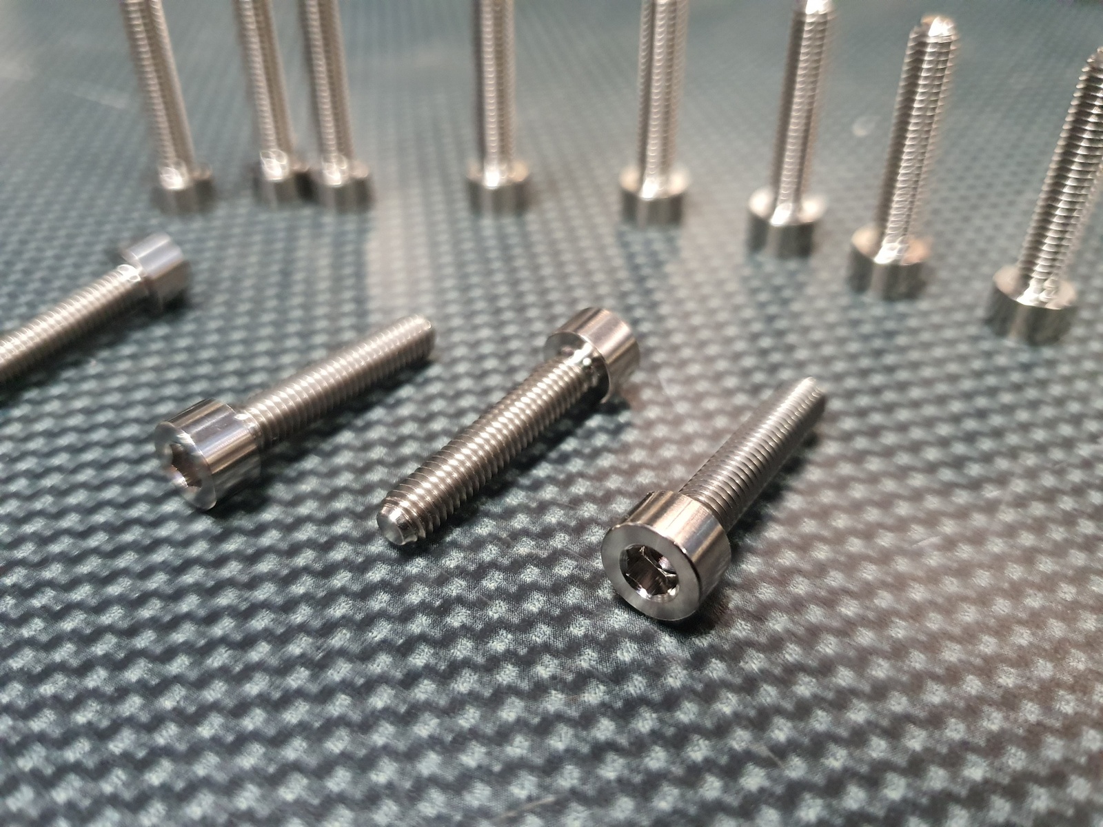 SPP Titanium Engine Cover Bolts M5 x 0.8 Suits Skyline R32 R33 R34 GTR