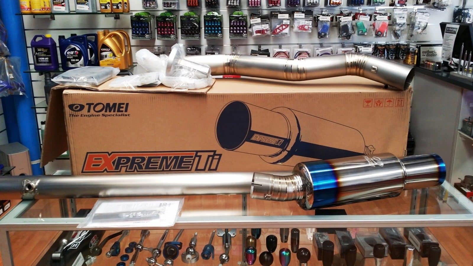 Tomei Titanium Cat Back Exhaust System Mitsubishi EVO X 10 4B11 TOMEI