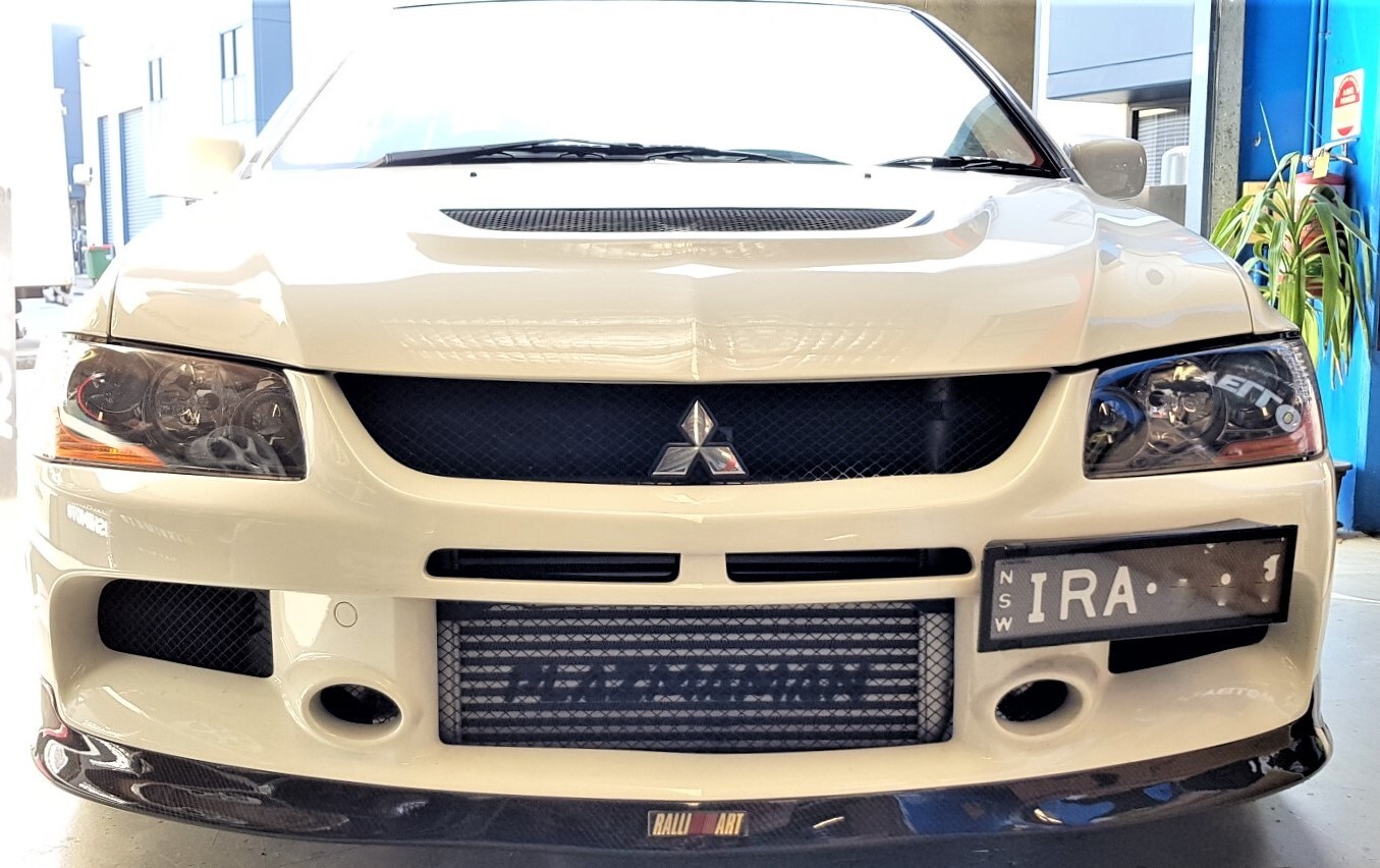 Carspeed SE Style Carbon Lip MITSUBISHI EVO 9 IX
