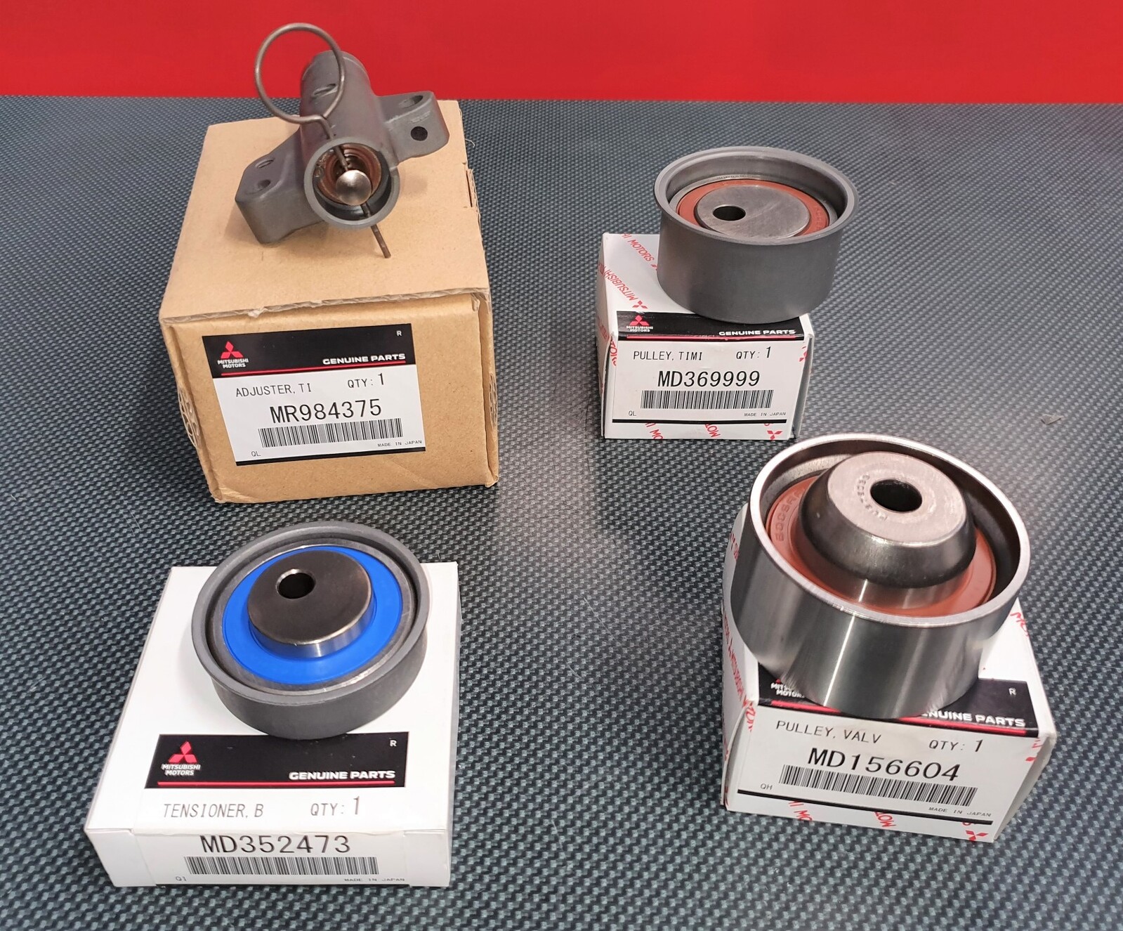 Mitsubishi Timing Bearing Tensioner Kit Suits Mitsubishi EVO 8 VIII