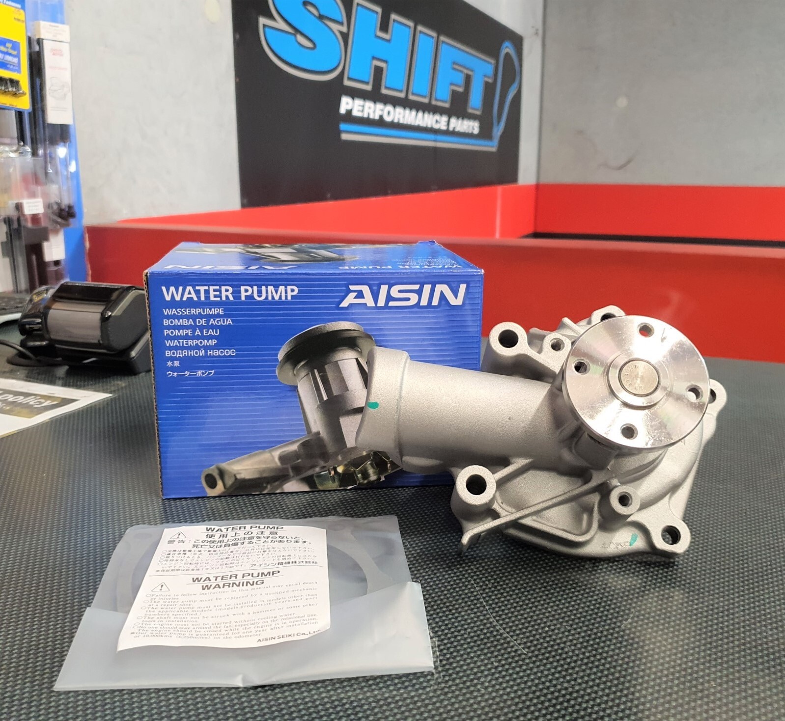AISIN Water Pump Suits Mitsubishi EVO 8 VIII and 9 IX