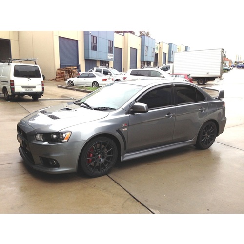 HIC Window Visors Mitsubishi EVO X and Lancer 2007on