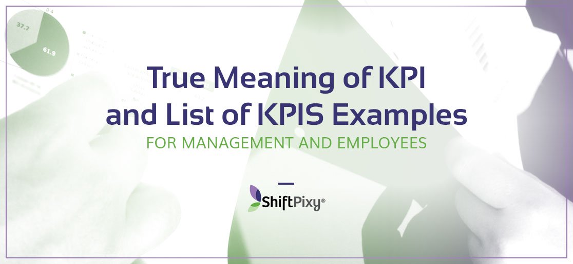 True Meaning of KPI and List of KPIs Examples for Management and