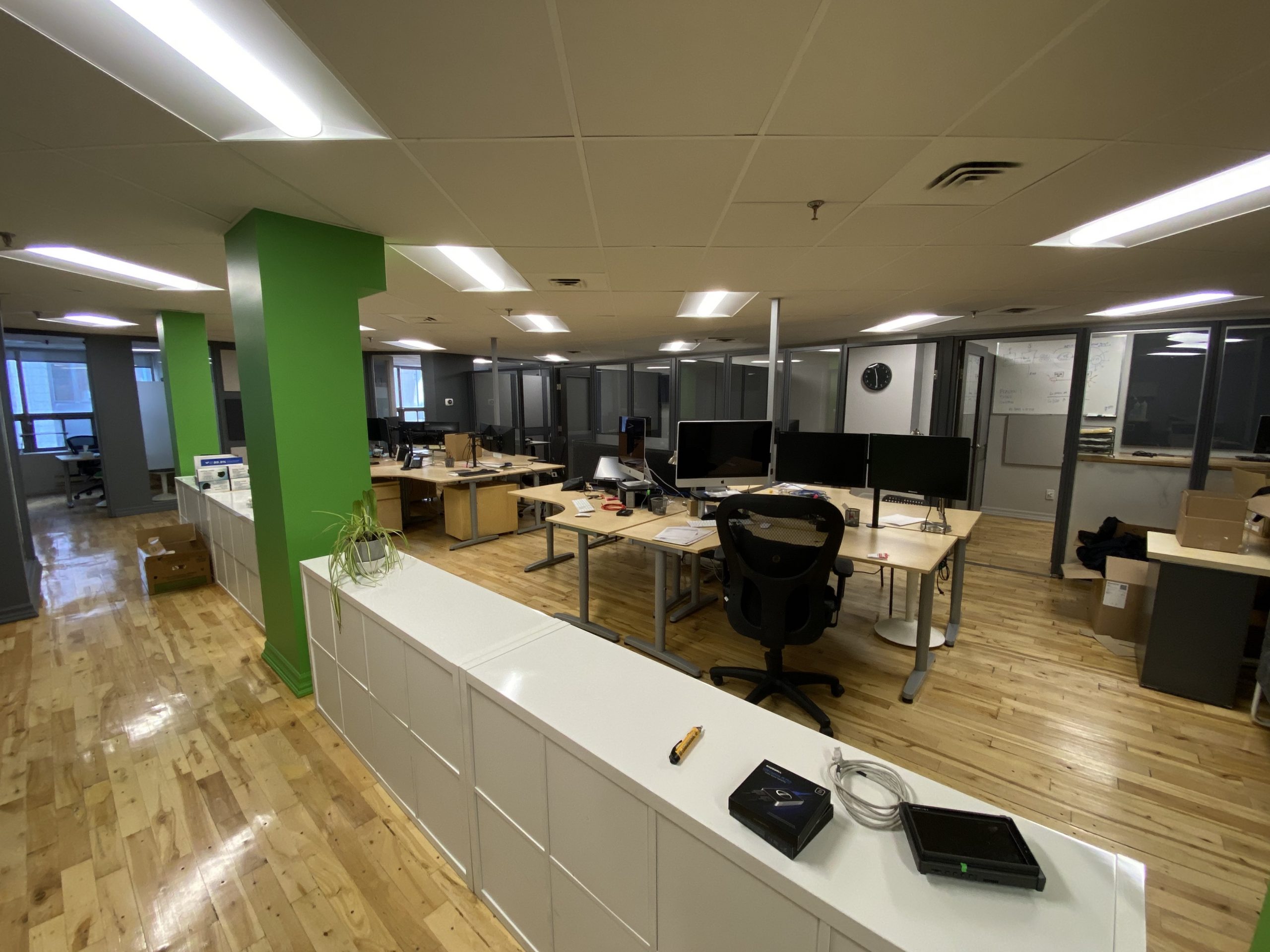 ShillerLavy Old Montreal Office Space for Rent on rue St. Jacques.