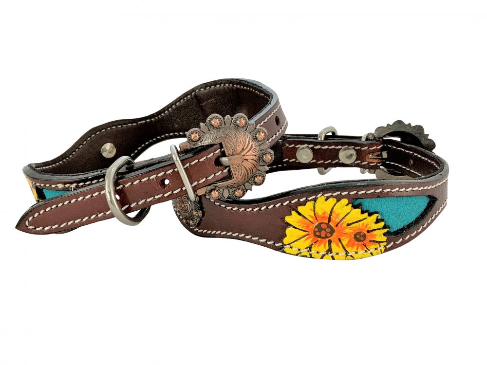 Shiloh Stables and Tack Showman Couture ® Hand Painted Sunflowers