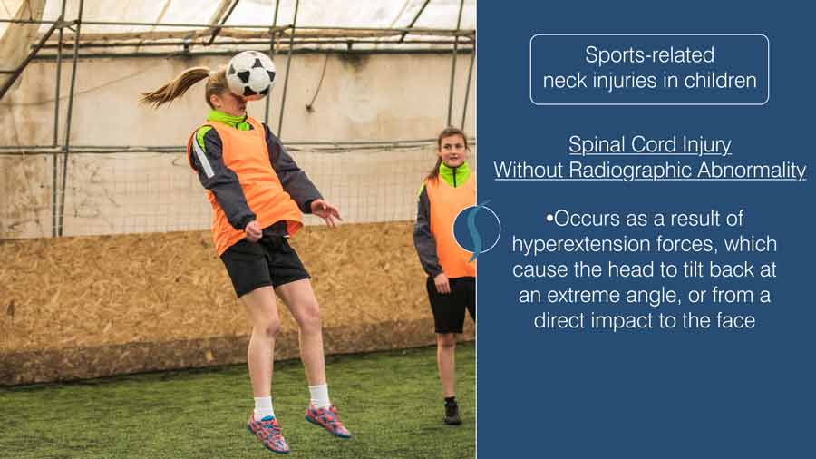 SportsRelated Cervical Injuries in Children ShimSpine