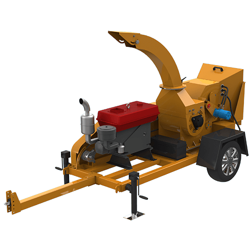 China S6130 Trailer Wood Chipper Manufacturer and Supplier Shindery