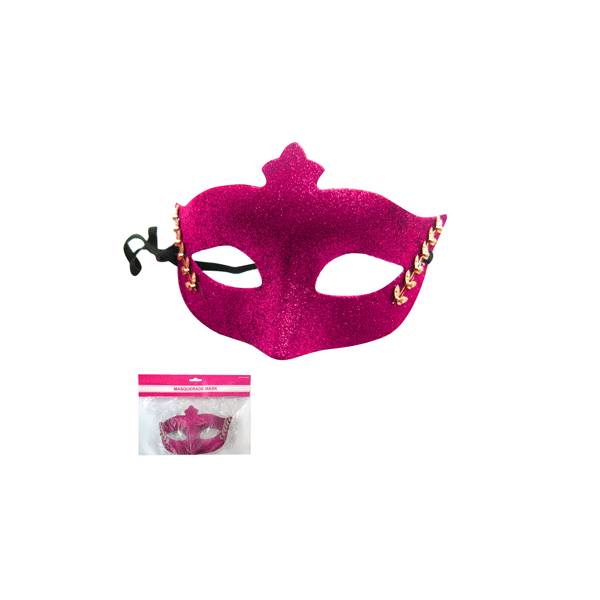 Pink Glitter Masquerade Mask Pk 1 Masquerade Masks Buy Online