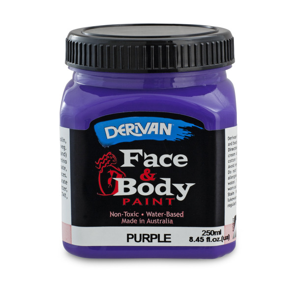 Purple Face and Body Paint (250ml Jar) Pk 1 Face Paint Buy Online