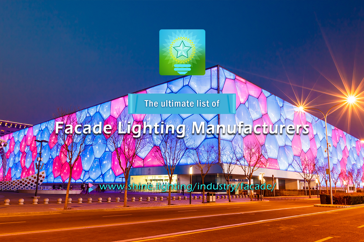 Façade and Structure Lighting Manufacturers