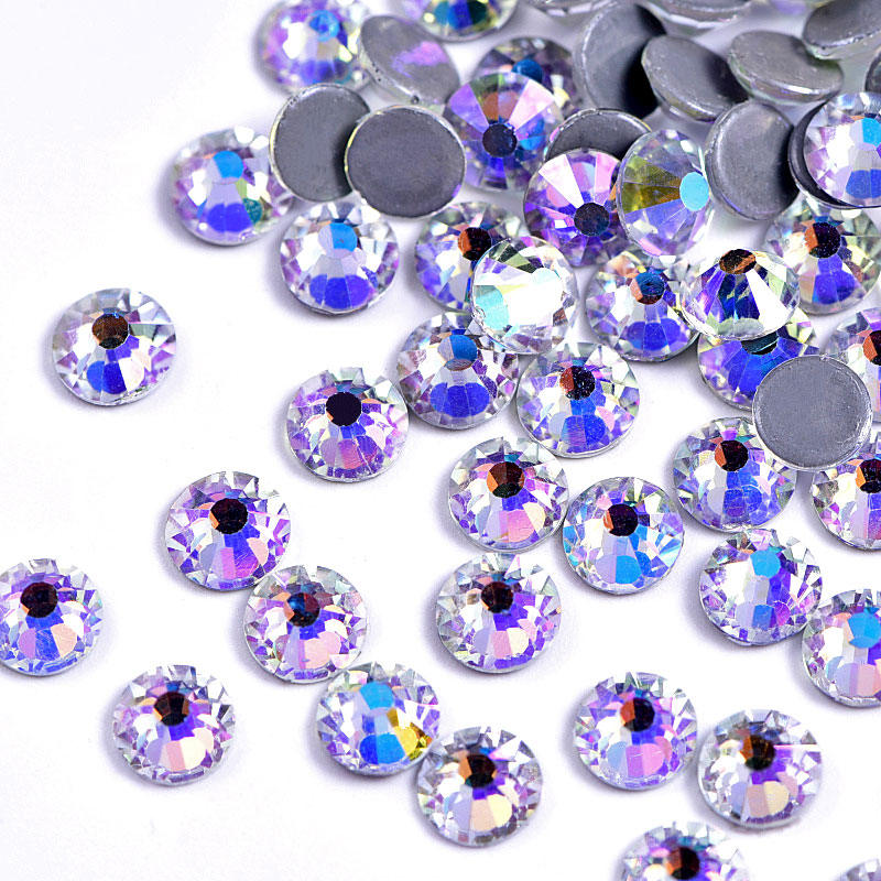 Wholesale 2088 AB Crystal Glass Non Hot Fix Nail Rhinestones