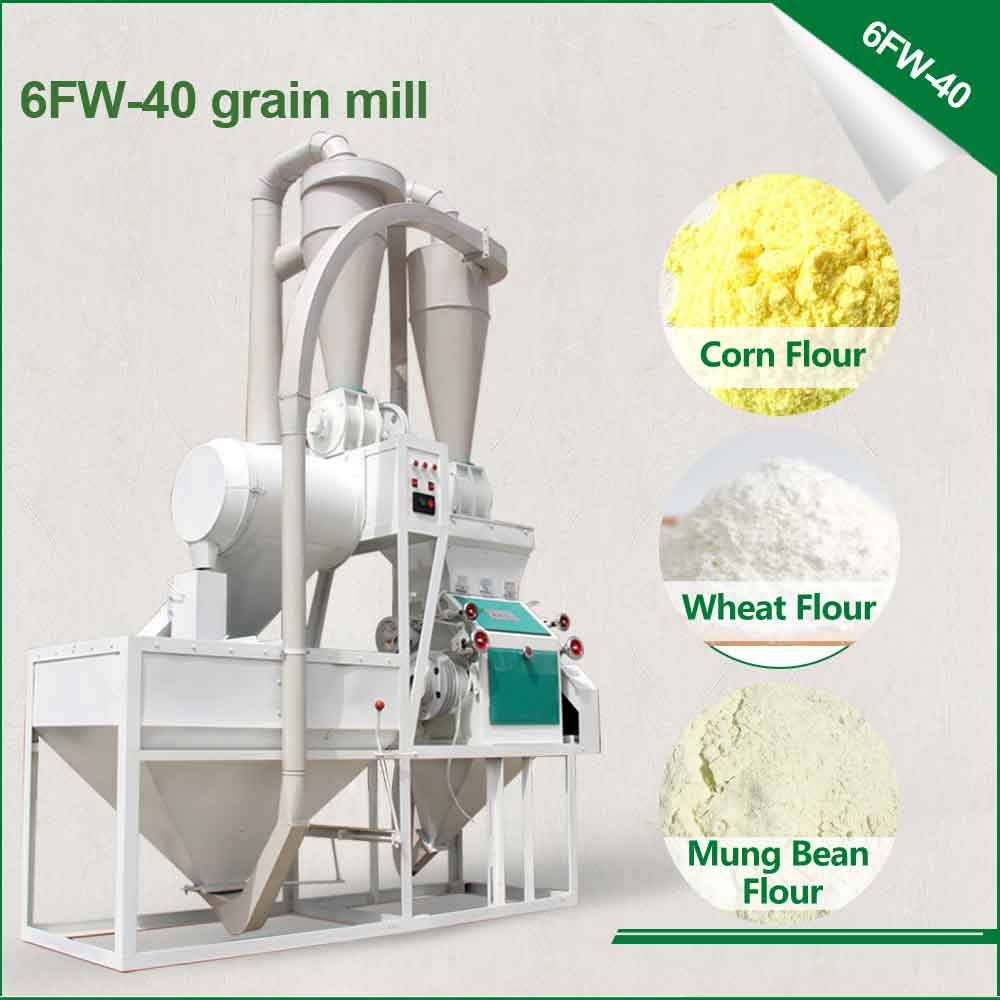 commercial flour mill machine Roller mill Guangzhou Shining Equipments