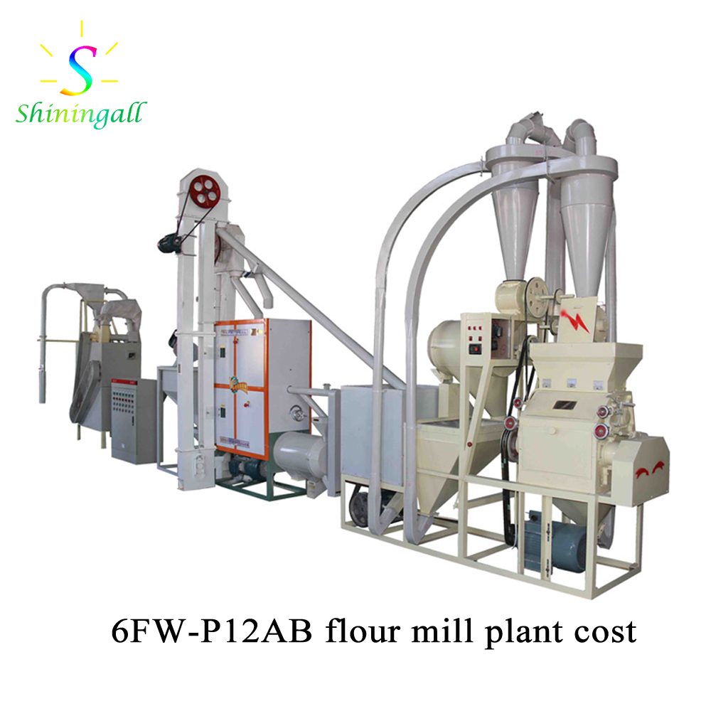 flour mill plant cost Guangzhou Shining Equipments