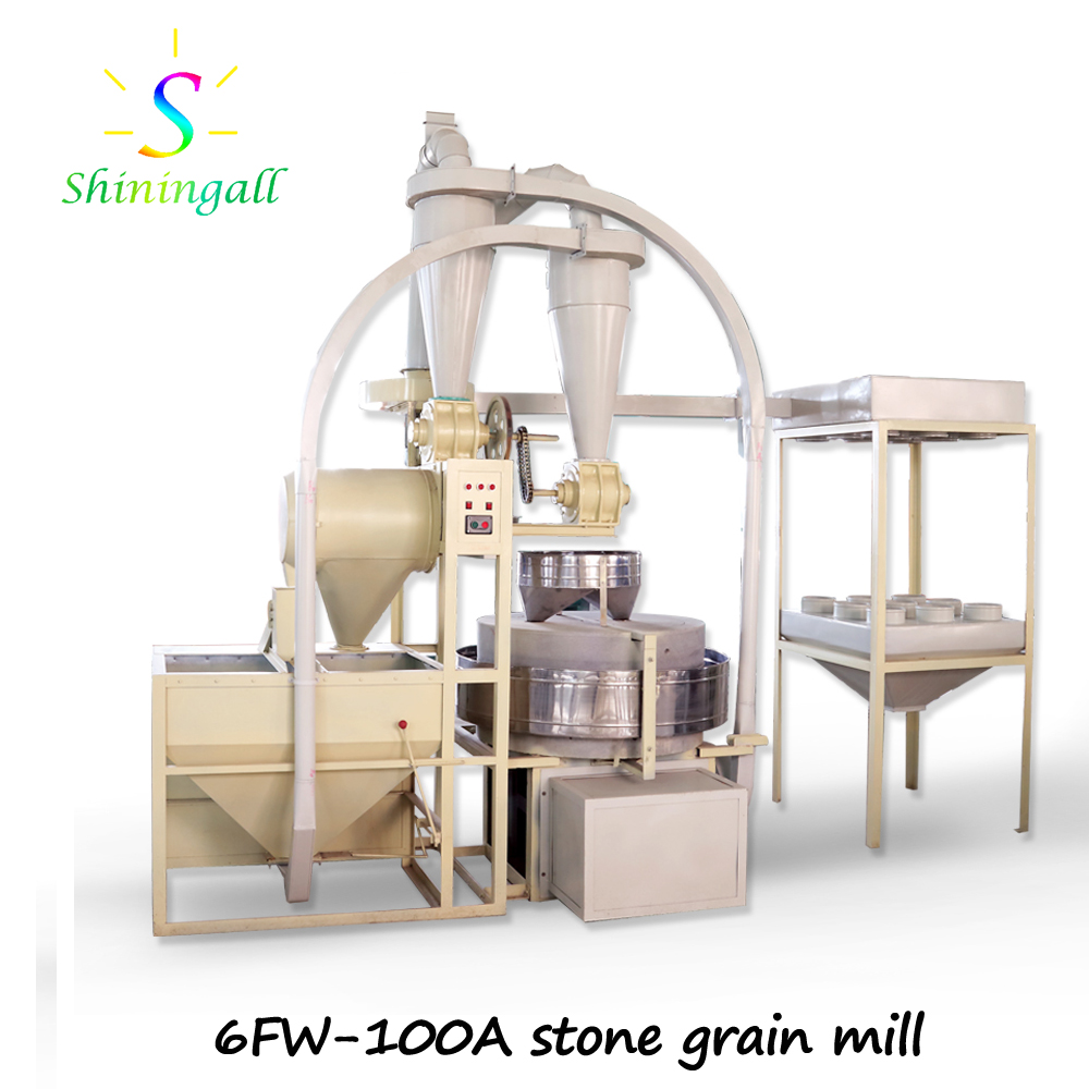 stone grain mill 5 higher 5 years longer about Shining equipments.