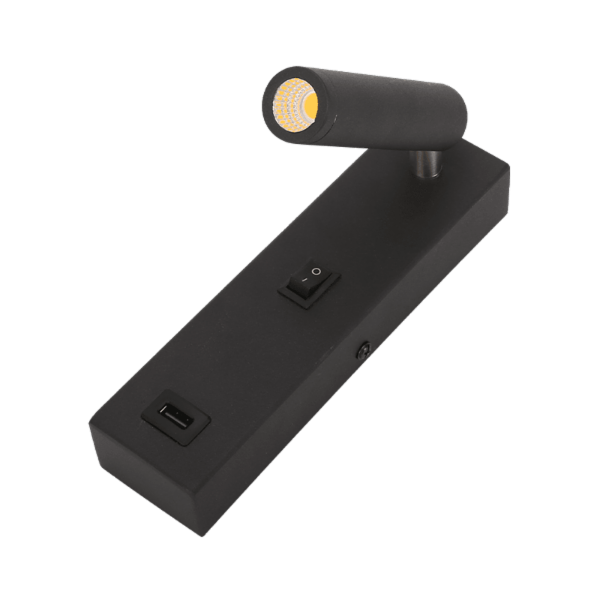 North European bedroom bedhead light Shining