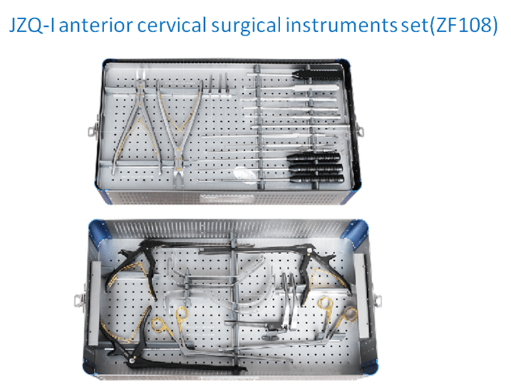 China JZQI Anterior Cervical Surgical Instruments Set Manufacturers & Distributors Shinva