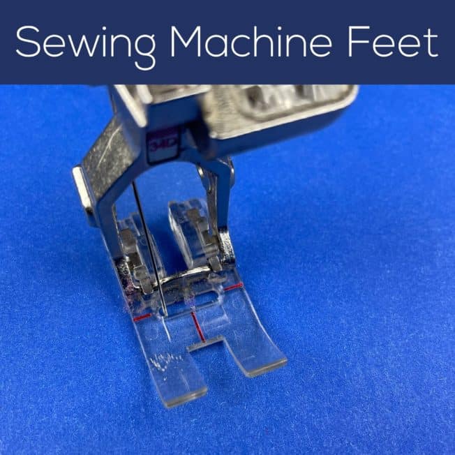 Sewing Machine Feet Shiny Happy World