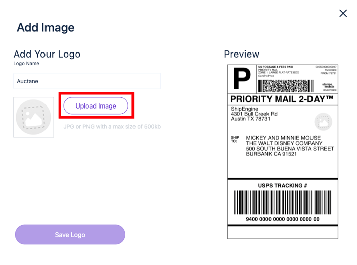 Create Custom Shipping Labels With Images/Branding ShipEngine