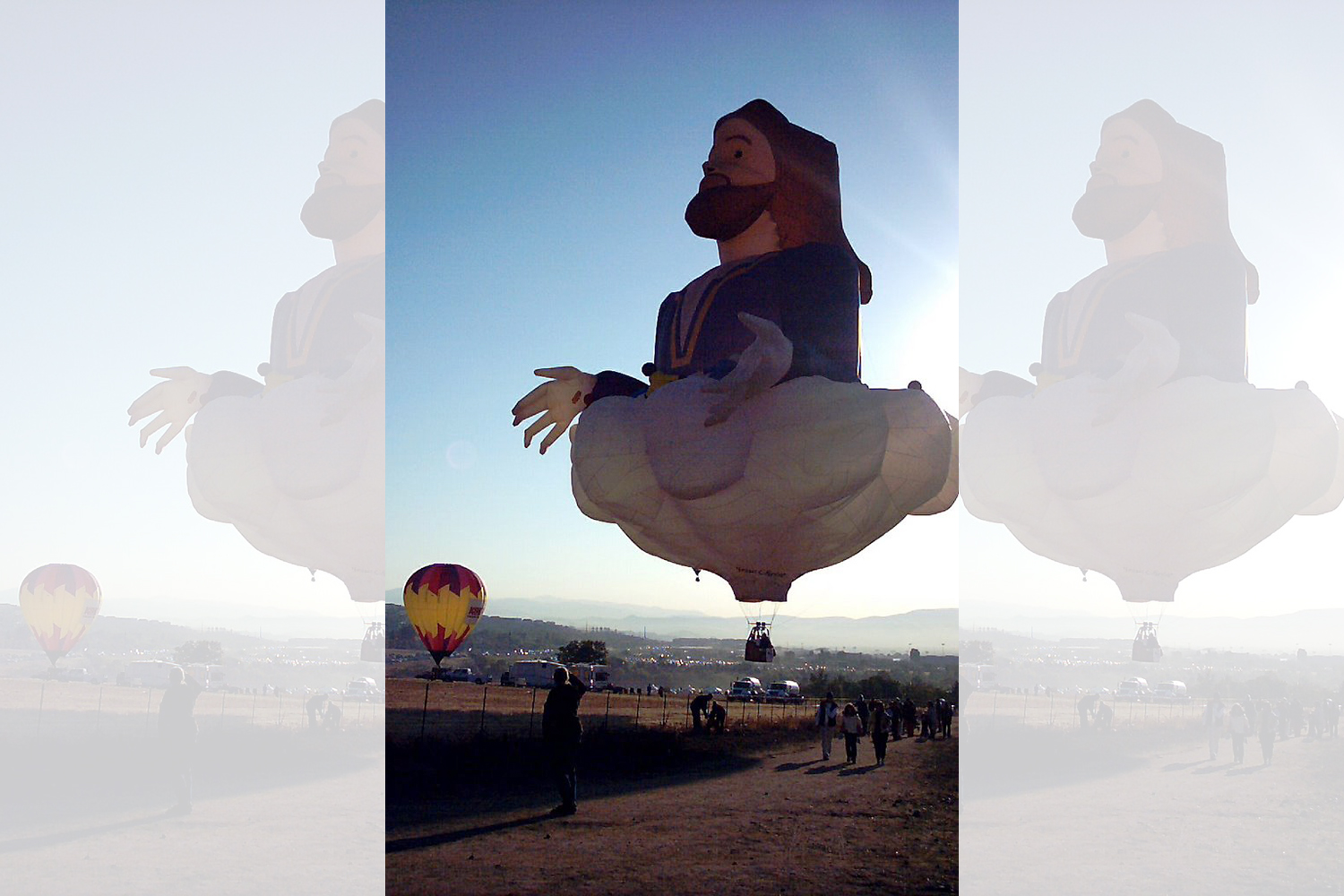 Ship of Fools Jesus the hot air balloon