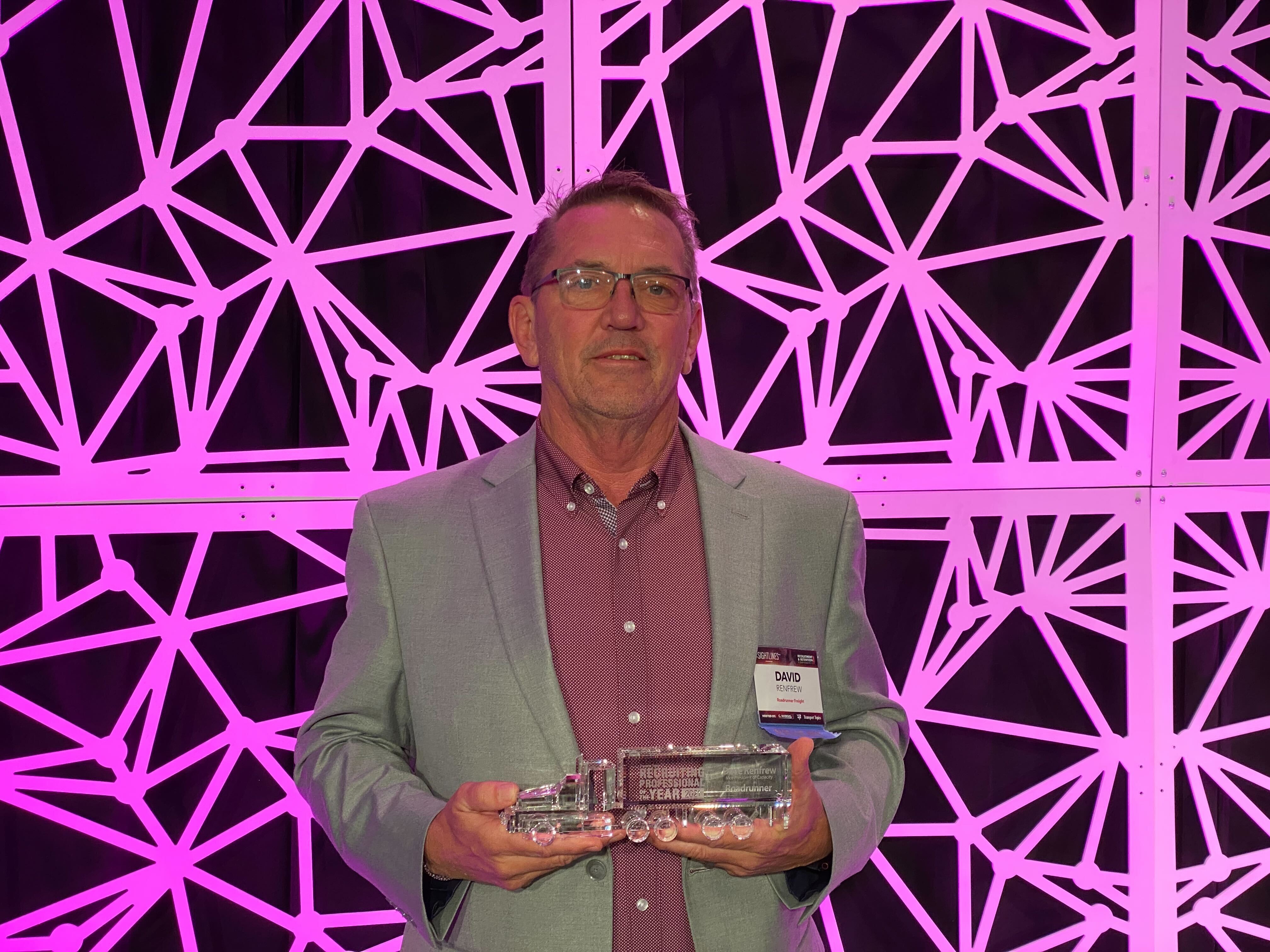 Roadrunner VP Dave Renfrew Awarded Recruiting Professional of the Year