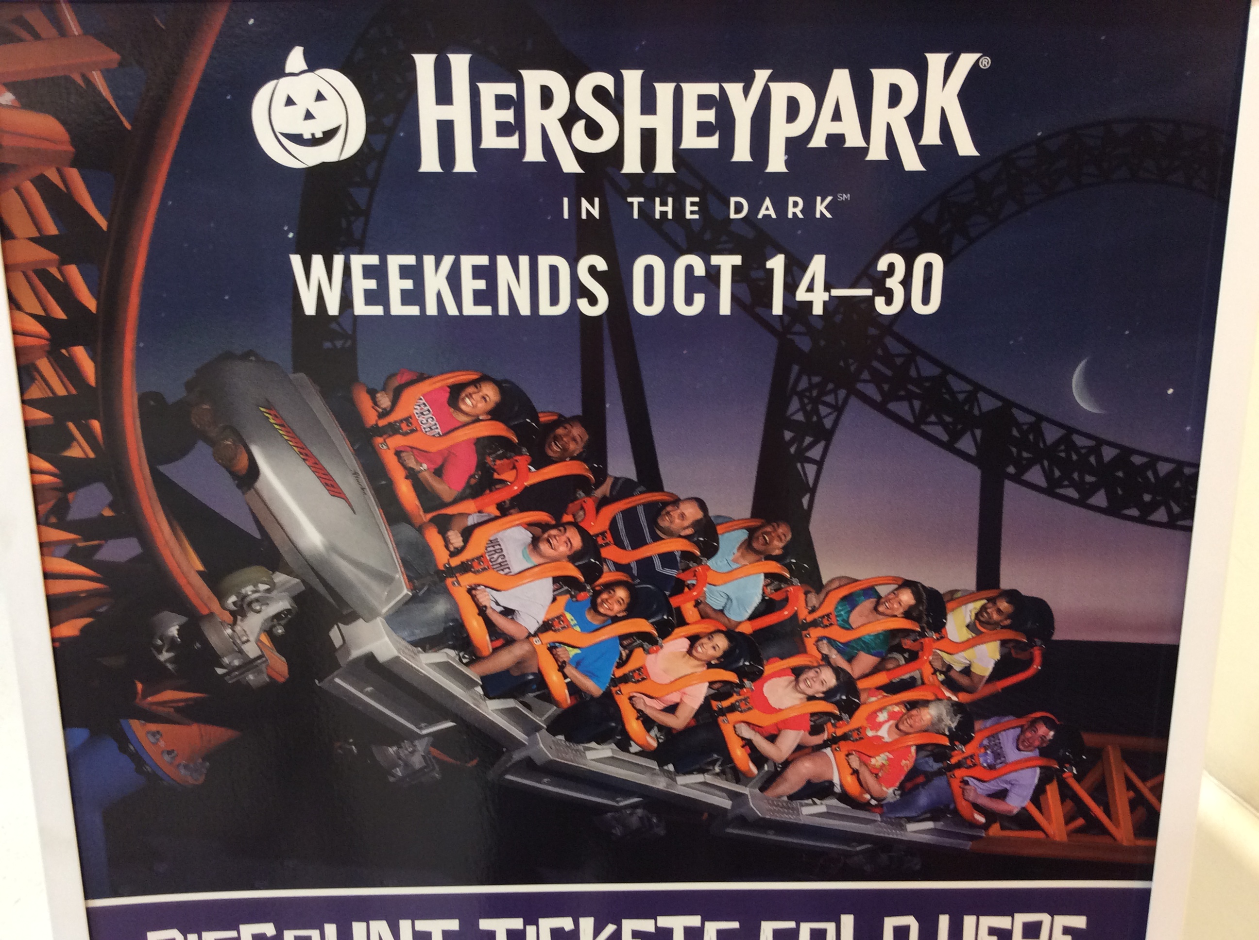 Giant Discount Hersheypark in the Dark Tickets SHIP SAVES