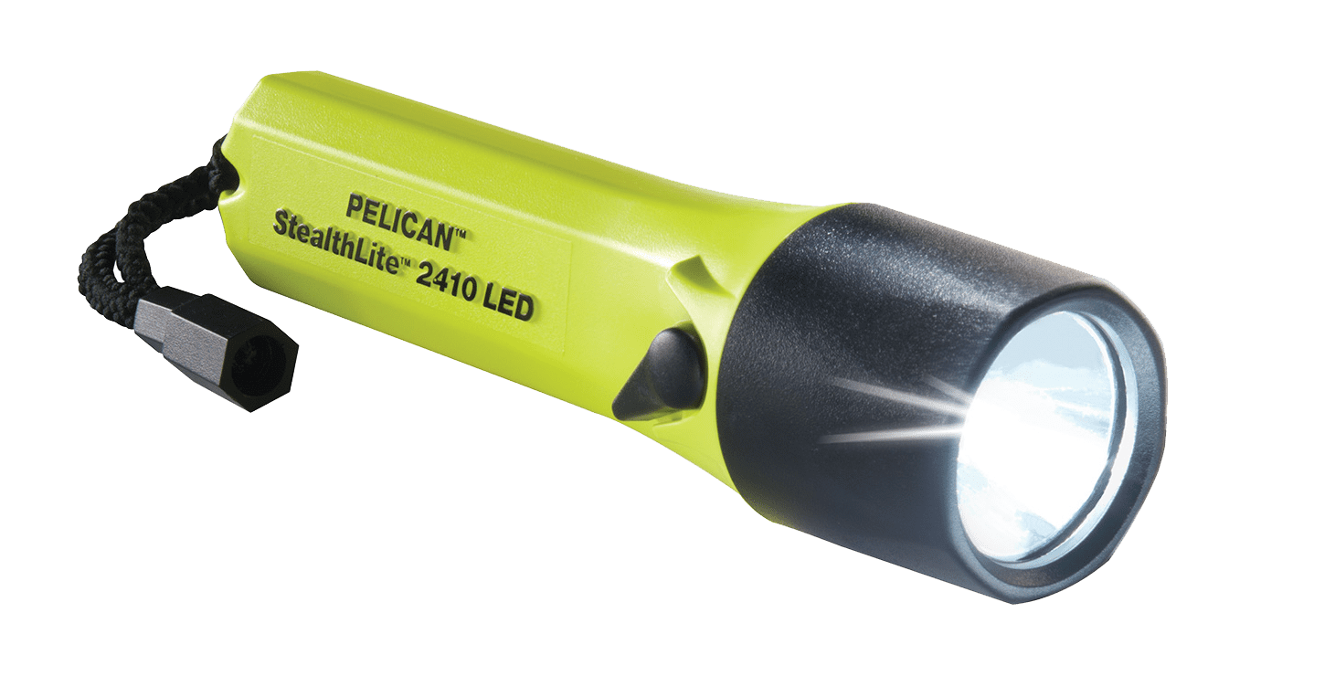 ไฟฉาย เซฟตี้ PELICAN USA 2410C StealthLite Flashlights Ship Store