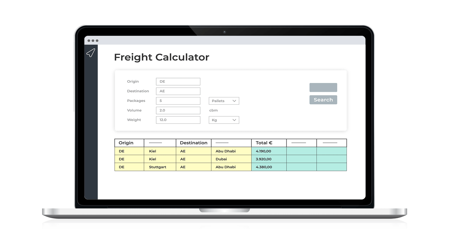 Freight Calculator SHIPSTA