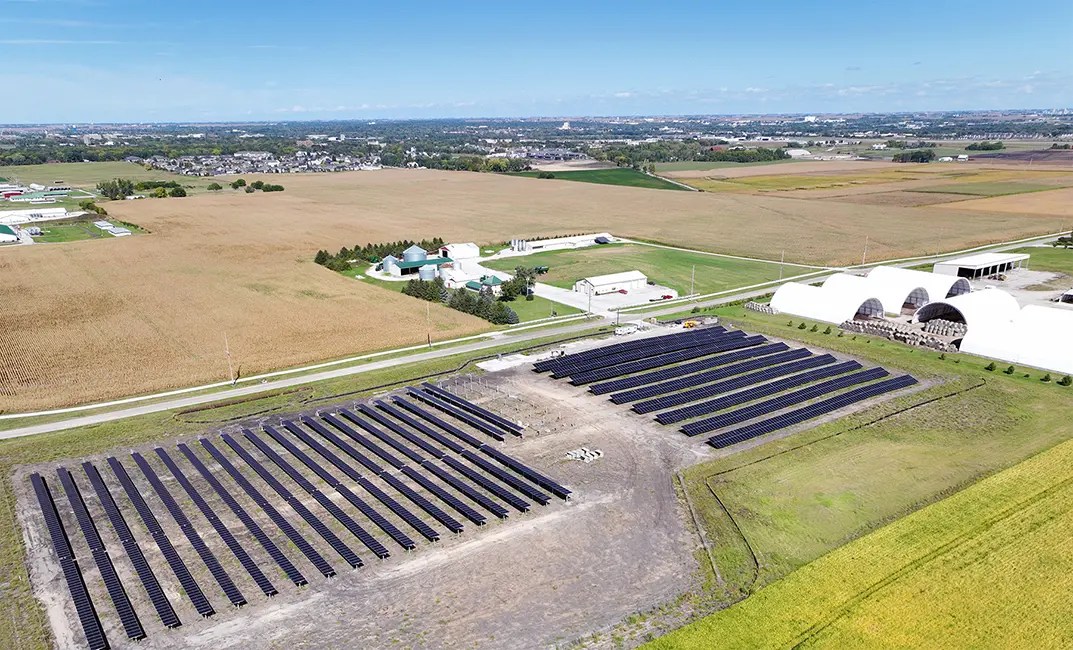 Alliant Solar Farm at Iowa State University ShiveHattery